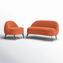 Load image into Gallery viewer, Adorn Homez Mayenne Sofa 2+1 in Premium Boucle Fabric