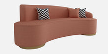 Load image into Gallery viewer, Adorn Homez Eva 3 seater Curve Sofa in Premium Boucle Fabric