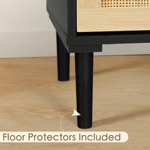 Load image into Gallery viewer, Adorn Home Carrock Chest of Drawer with Rattan/Cane mesh