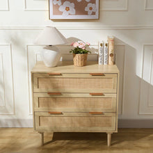 Load image into Gallery viewer, Adorn Home Carrock Chest of Drawer with Rattan/Cane mesh