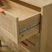 Load image into Gallery viewer, Adorn Home Carrock Chest of Drawer with Rattan/Cane mesh