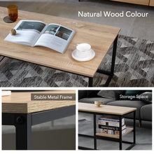 Load image into Gallery viewer, Adorn Homez Andy Metal & Wood Coffee table