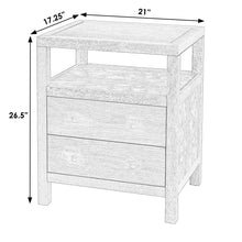 Load image into Gallery viewer, Adorn Homez Tolix Bed Side Table