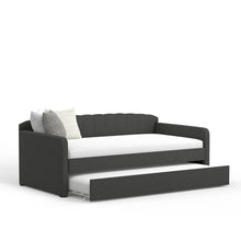 Load image into Gallery viewer, Adorn Homez Aria Trundle Daybed Without Storage in fabric