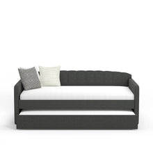 Load image into Gallery viewer, Adorn Homez Aria Trundle Daybed Without Storage in fabric