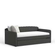 Load image into Gallery viewer, Adorn Homez Aria Trundle Daybed Without Storage in fabric