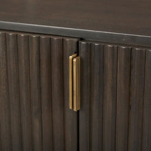 Load image into Gallery viewer, Adorn Homez Huxley 4 Doors Console Cabinet in Solid Wood