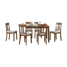 Load image into Gallery viewer, Adorn Home Boston 6 Seater Solid Teak Wood Dinning Set