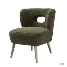 Load image into Gallery viewer, Adorn Homez Florence Accent chair in Pure Boucle Fabric