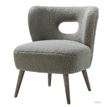 Load image into Gallery viewer, Adorn Homez Florence Accent chair in Pure Boucle Fabric