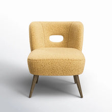 Load image into Gallery viewer, Adorn Homez Florence Accent chair in Pure Boucle Fabric