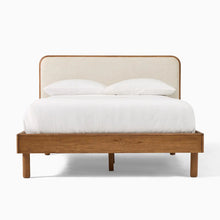 Load image into Gallery viewer, Adorn Homez Claven Solid Teak Wood Bed Without Storage