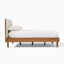 Load image into Gallery viewer, Adorn Homez Claven Solid Teak Wood Bed Without Storage