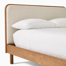 Load image into Gallery viewer, Adorn Homez Claven Solid Teak Wood Bed Without Storage