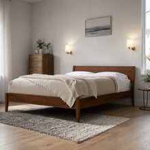 Load image into Gallery viewer, Adorn Homez Astra Teak Wood Bed Without Storage
