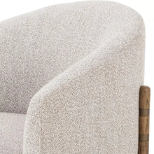 Load image into Gallery viewer, Adorn Homez Rika Solid Wood Accent Chair In Fabric