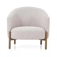 Load image into Gallery viewer, Adorn Homez Rika Solid Wood Accent Chair In Fabric