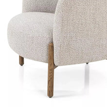Load image into Gallery viewer, Adorn Homez Rika Solid Wood Accent Chair In Fabric