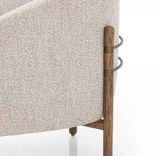 Load image into Gallery viewer, Adorn Homez Rika Solid Wood Accent Chair In Fabric