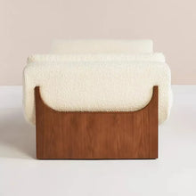 Load image into Gallery viewer, Adorn Homez Avery Lounger in Premium Boucle Fabric