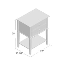 Load image into Gallery viewer, Adorn Homez Liva wooden side table