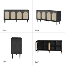 Load image into Gallery viewer, Adorn Homez Orry 4 Door Console Cabinet