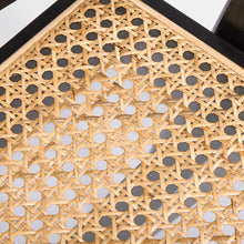 Load image into Gallery viewer, Adorn Homez Dazzle Teakwood Dinning Chair with Ratan/Cane Mesh