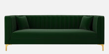 Load image into Gallery viewer, Adorn Homez Jack 3 Seater Sofa in Premium Velvet Fabric