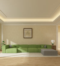 Load image into Gallery viewer, Adorn Homez Lorenzo Premium Sofa in Velvet Fabric