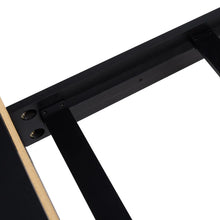 Load image into Gallery viewer, Adorn Homez Enkel King Size Wooden Bed with Rattan/Cane Without Storage