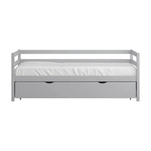 Load image into Gallery viewer, Adorn Homez Belita Trundle Wooden Daybed Without Storage