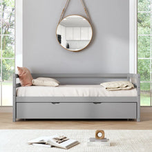 Load image into Gallery viewer, Adorn Homez Belita Trundle Wooden Daybed Without Storage