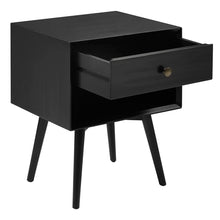 Load image into Gallery viewer, Adorn Homez Lyra Side Table in Solid Wood
