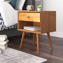 Load image into Gallery viewer, Adorn Homez Lyra Side Table in Solid Wood