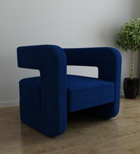 Load image into Gallery viewer, Adorn Homez  Otto Accent Chair in Premium Velvet Fabric

