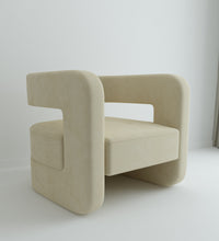 Load image into Gallery viewer, Adorn Homez Otto Accent Chair in Premium Velvet Fabric