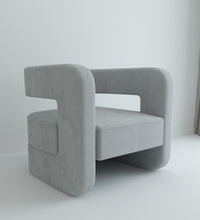 Load image into Gallery viewer, Adorn Homez Otto Accent Chair in Premium Velvet Fabric