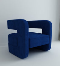 Load image into Gallery viewer, Adorn Homez Otto Accent Chair in Premium Velvet Fabric