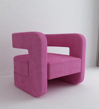 Load image into Gallery viewer, Adorn Homez Otto Accent Chair in Premium Velvet Fabric