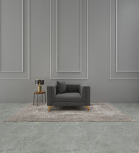 Load image into Gallery viewer, Adorn Homez Jack 1 Seater Sofa in Premium Velvet Fabric