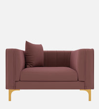 Load image into Gallery viewer, Adorn Homez Jack 1 Seater Sofa in Premium Velvet Fabric