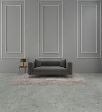 Load image into Gallery viewer, Adorn Homez Jack 2 Seater Sofa in Premium Velvet Fabric