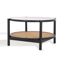 Load image into Gallery viewer, Adorn Home Solid Wood Diego Coffee Table with Rattan/Cane Mesh