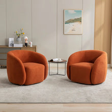 Load image into Gallery viewer, Adorn Homez Lara Accent chair in Pure Boucle Fabric