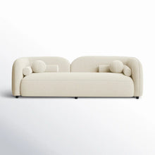 Load image into Gallery viewer, Adorn Homez Katrien 3 seater Curve Sofa in Premium Boucle Fabric