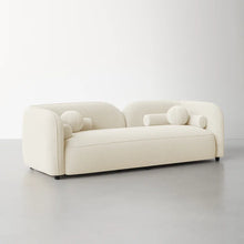 Load image into Gallery viewer, Adorn Homez Katrien 3 seater Curve Sofa in Premium Boucle Fabric