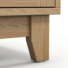 Load image into Gallery viewer, Adorn Homez Cres Wooden Bed side table With Rattan/Cane