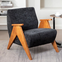 Load image into Gallery viewer, Adorn Homez Katrien Accent chair in Suede Fabric