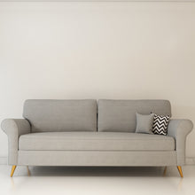 Load image into Gallery viewer, Adorn Homez Eton 3 Seater Sofa in Premium Fabric