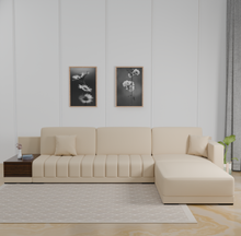 Load image into Gallery viewer, Adorn Homez Elite Sectional Sofa in Premium Velvet Fabric